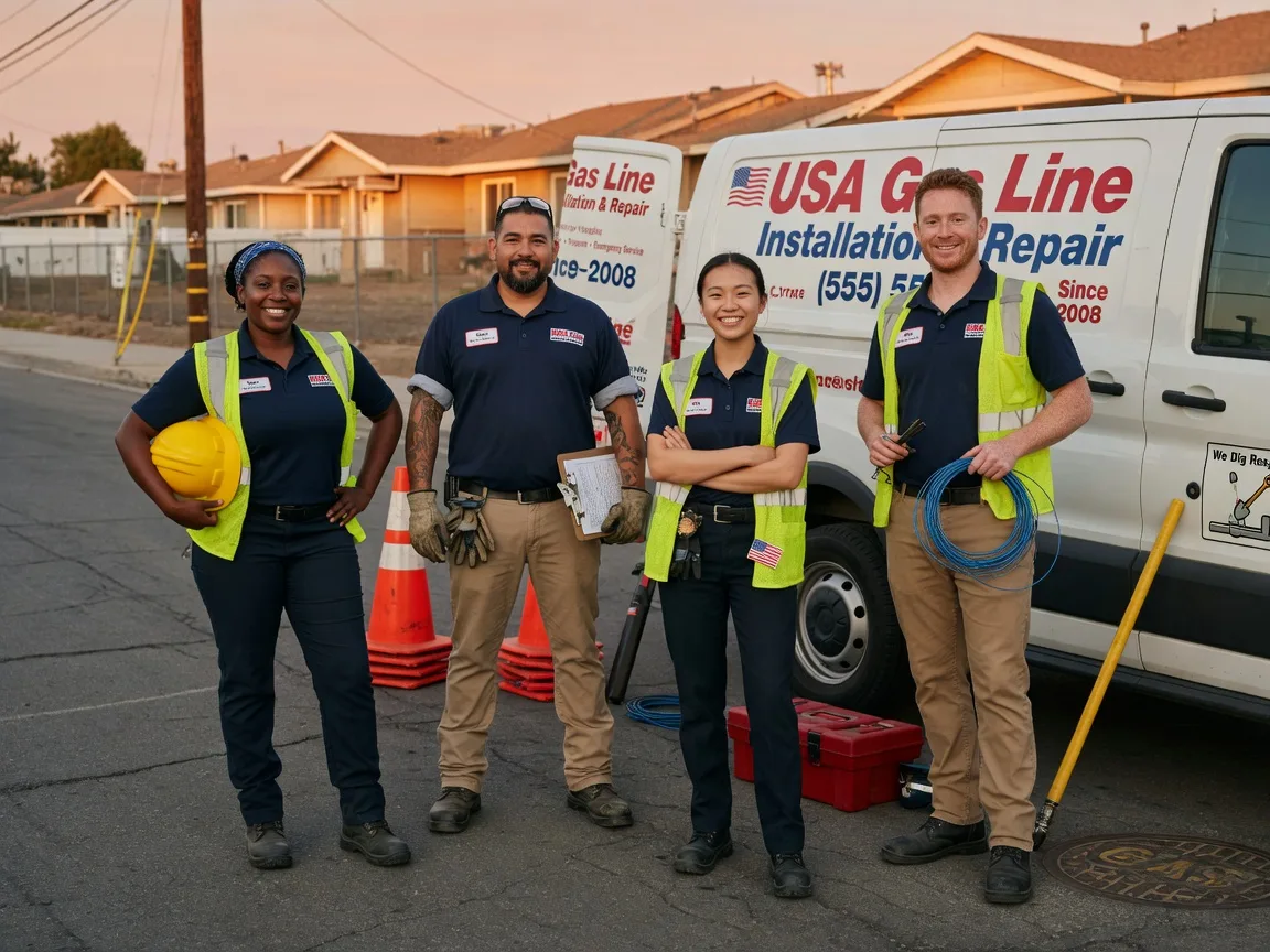 Gas Line Installation company in Corinth, TX